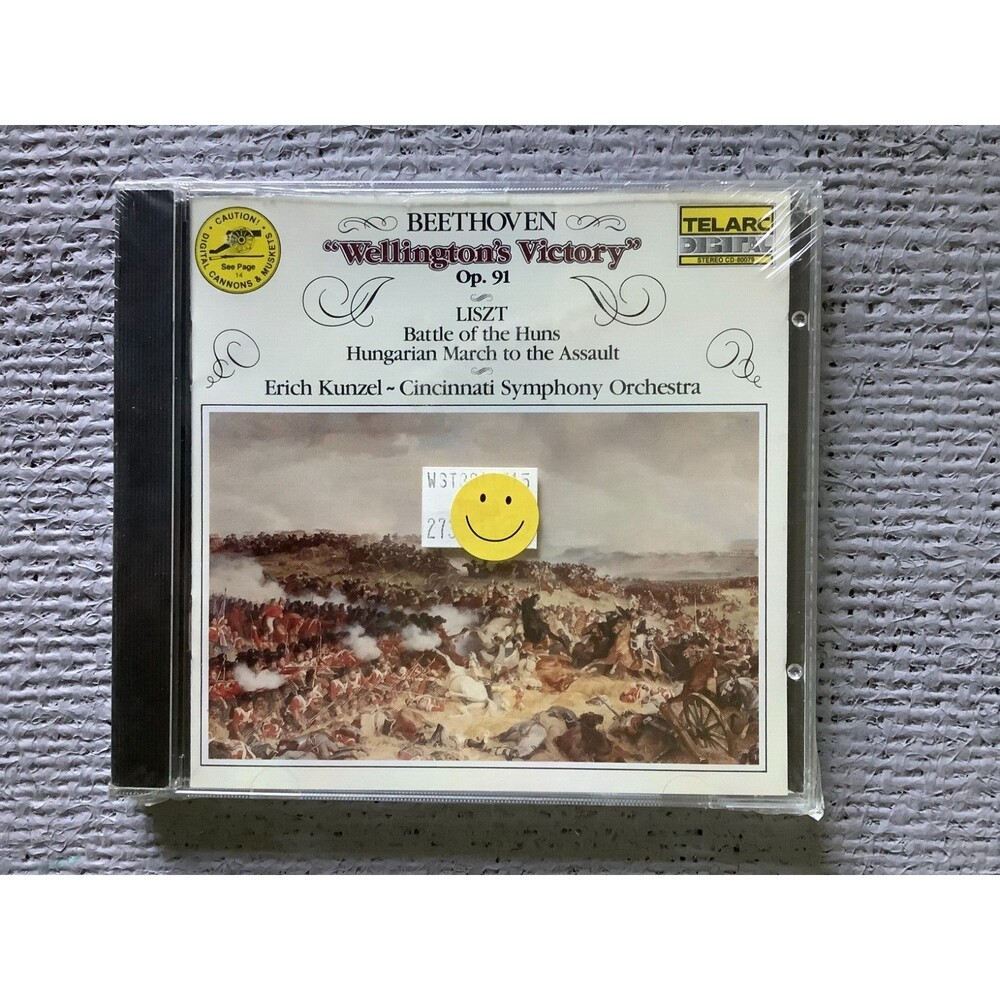 Beethoven: Wellington's Victory/Liszt: Battle of the Huns Erich Kunzel BRAND NEW